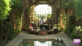 Poolside Brunette Gets Her Pussy✌ Railed