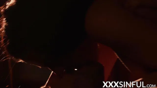 Darkroom seduction with stunning blonde in intense intimacy