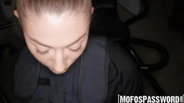 Desperate cop Whitney OC yearns for JMacs huge cumshot