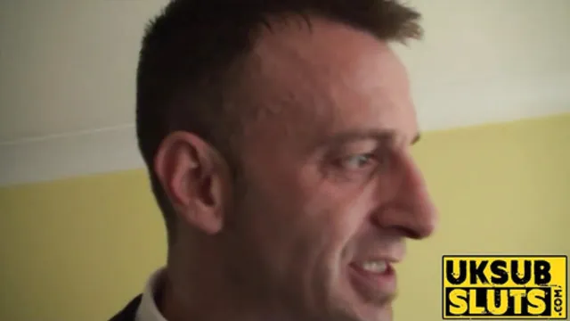 UKSubSluts com - UK babe with big boobs enjoys intense spanking during wild sex