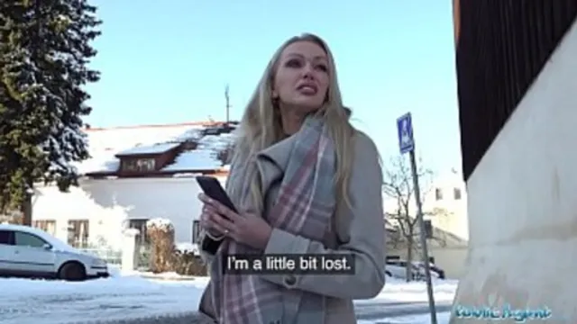 Public Agent MILF big tits cash sex scene