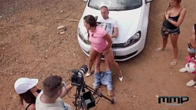 Backstage cam porn action