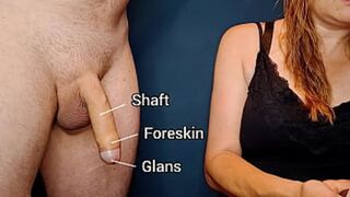 Uncircumcised Penis Massage Demonstration For Beginners (Milking-time)
