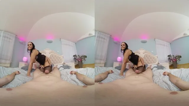 Corsetted Sofia Lee takes cock deep