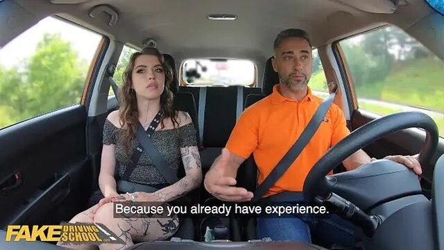 FakeDrivingSchool Teeny Eden Ivy Rides for a Discount