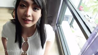 Horny🥵 Girl Fucked Meat Post-Cumshot (Morning Of Our Trip) - Xreindeers