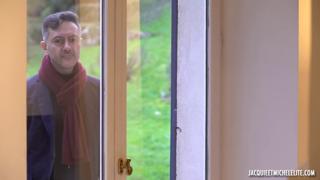 Alba's ravaged by BBC in lacy black dress and matching panthyhose