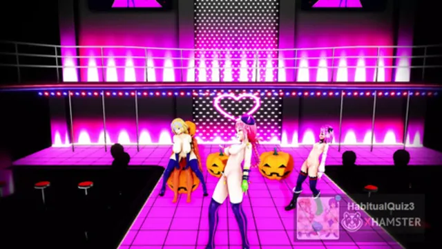 3D Halloween Dance Fap Session