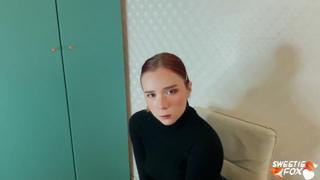 Redhead Blowjob and Hardcore Pussy🌮️ Fucked - cumshot POV