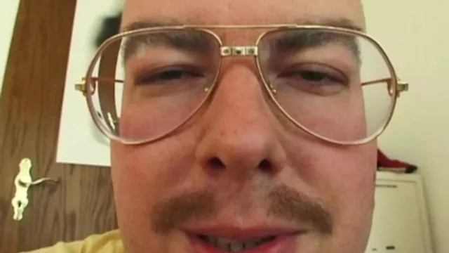 @Caucasian Cutie getting her groove on with a solid stick