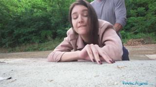 Young Cutie Sucked and Screwed Outdoors with Amateur Pussy🌮️ Ripped Raw