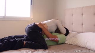 Raw Argentine teen sex tape starring innocent-lookin' Maru, 19