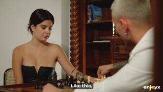 Spanish fox Valkiria Lapiedra gets her juicy ass🍑 savaged on a chess table