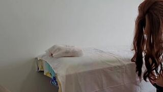 Wife Enjoys Throated by Hot Masseur